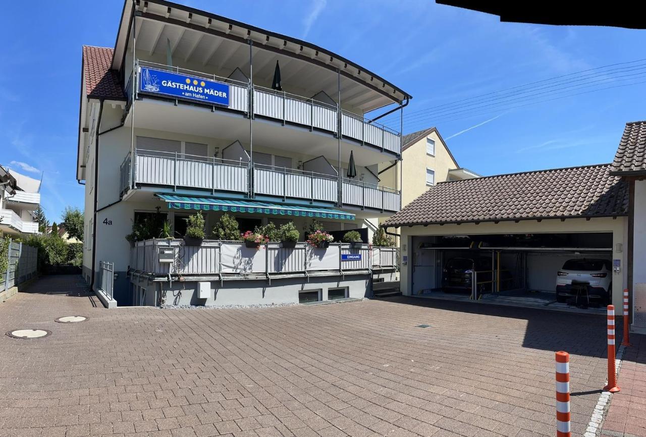 Gaestehaus Maeder Am Hafen Ульдінген-Мюльгофен Екстер'єр фото